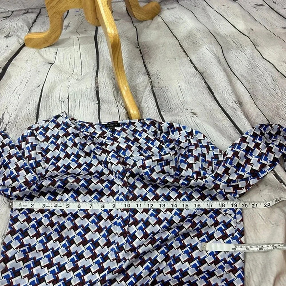 Talbots petites Blouse size medium preppy office business attire - Picture 8 of 8